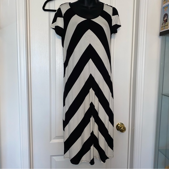 Joe Fresh Dresses & Skirts - Joe Fresh Midi Dress with Stripes